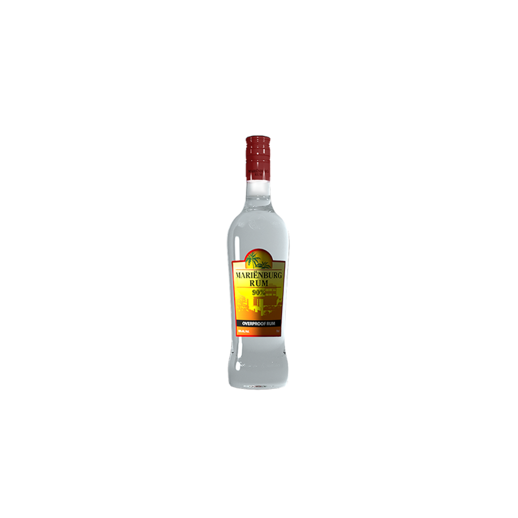 Marienburg Rum  Palm (rood 90%) 700ml