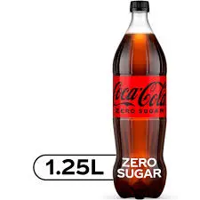 Coca Cola 1,25 L No Sugar (per piece)