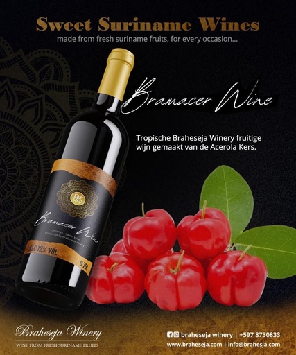 Bramacer Wine - Acerola Cherries