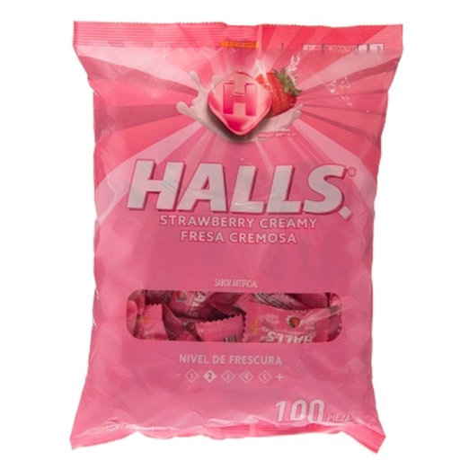 Halls Strawbery Creamy